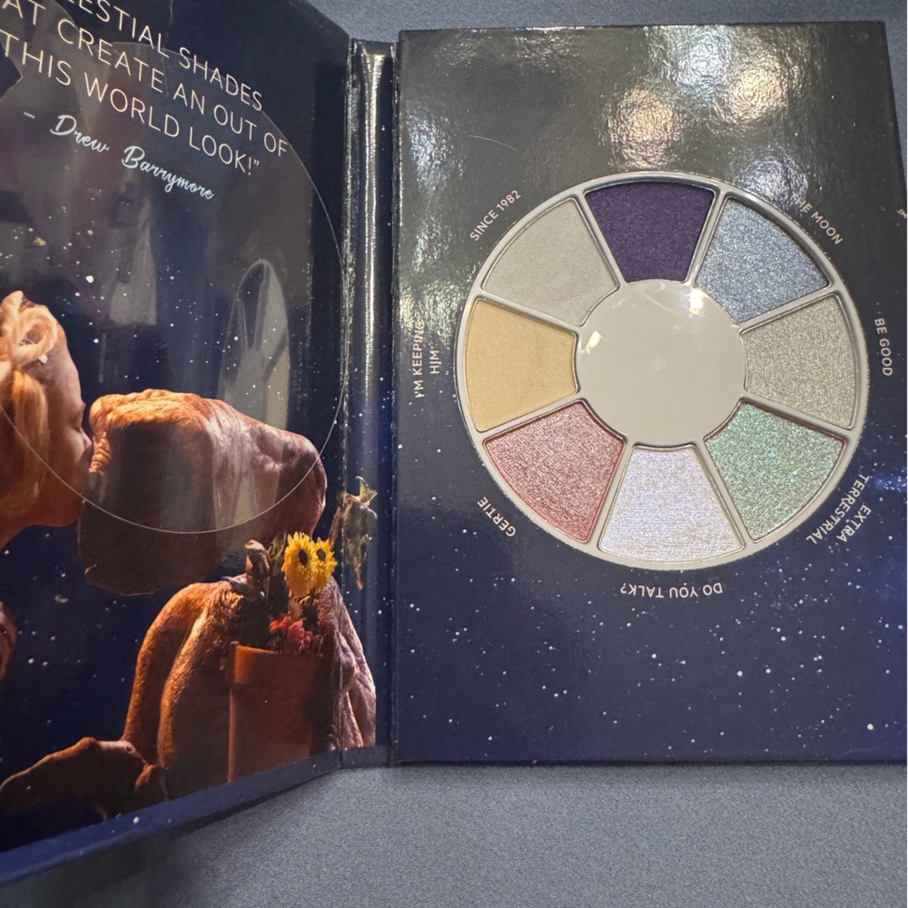 Flower Beauty E.T. Eyeshadow Palette - Purple, Blue, Silver
